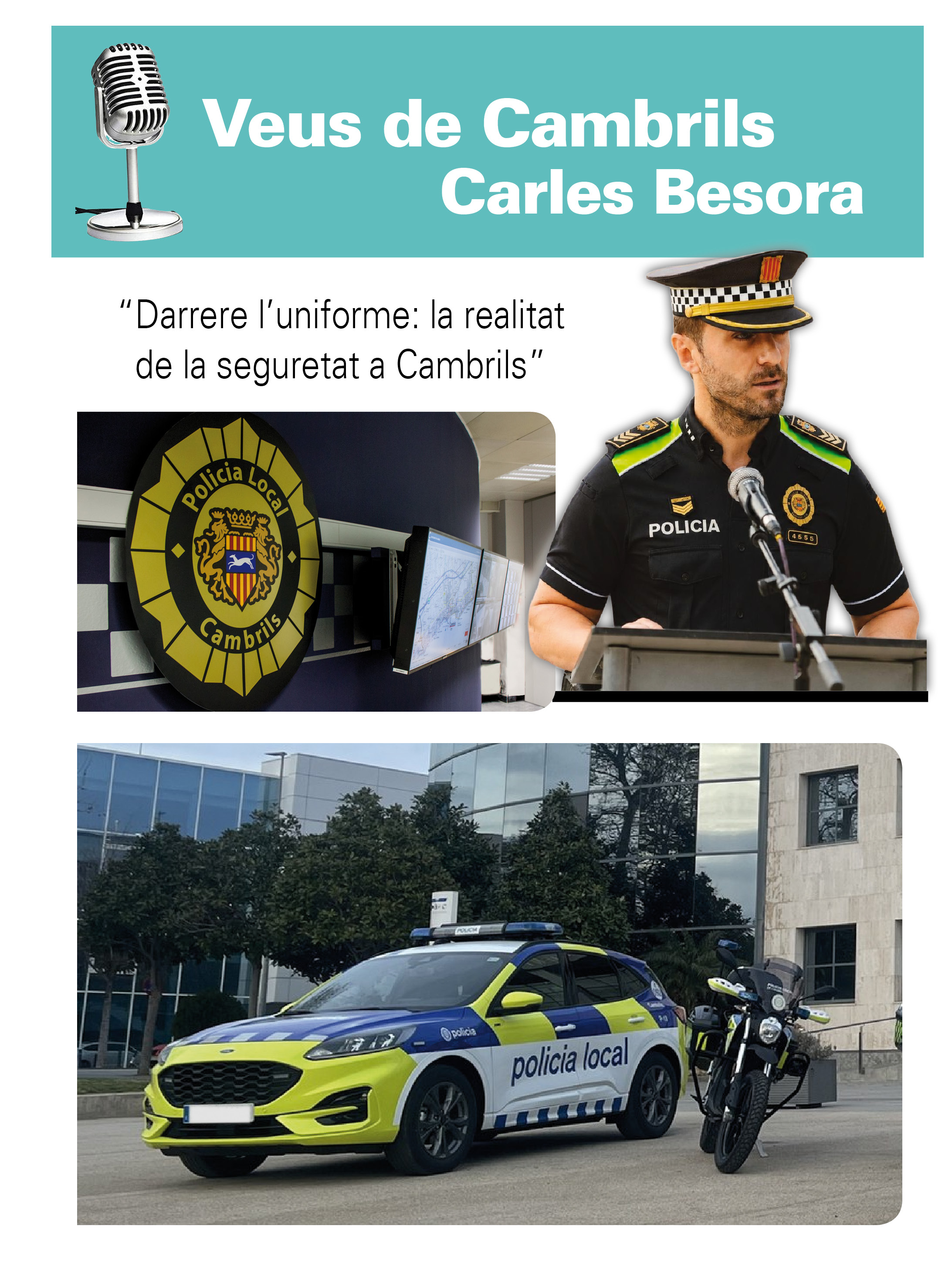 Portada de la entrevista a Carles Besora