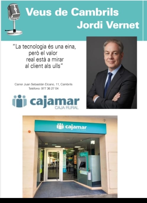 Portada de la entrevista a Jordi Vernet
